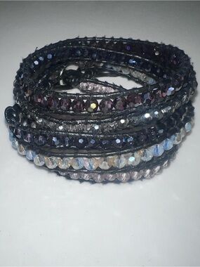 ✨ Victoria Emerson Multi Crystal Wrap Bracelet ✨
